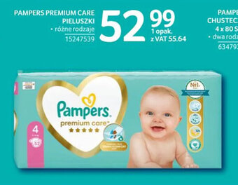 Selgros PAMPERS PREMIUM CARE PIELUSZKI oferta