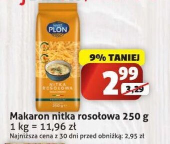 Sedal Makaron nitka rosołowa 250 g oferta