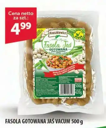 Eurocash FASOLA GOTOWANA JAS VACUM 500 g oferta