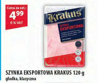 Eurocash SZYNKA EKSPORTOWA KRAKUS 120 g oferta