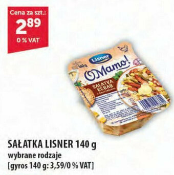 Eurocash SAŁATKA LISNER 140 g oferta