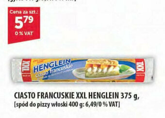 Eurocash CIASTO FRANCUSKIE XXL HENGLEIN 375 g oferta