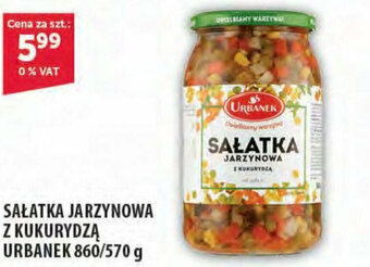 SAŁATKA JARZYNOWA Z KUKURYDZĄ URBANEK 860/570 g