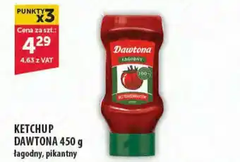 Eurocash KETCHUP DAWTONA 450 g łagodny, pikantny oferta