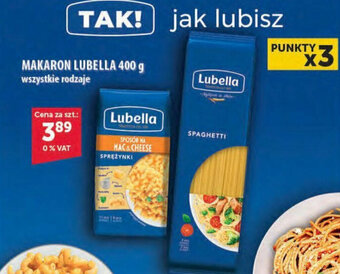 Eurocash MAKARON LUBELLA 400 g oferta