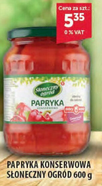 Eurocash PAPRYKA KONSERWOWA SŁONECZNY OGRÓD 600 g oferta