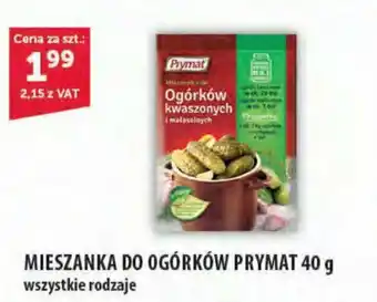 Eurocash MIESZANKA DO OGÓRKÓW PRYMAT 40 g oferta