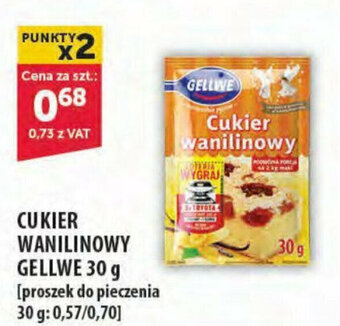 Eurocash CUKIER WANILINOWY GELLWE 30 g oferta