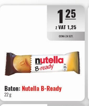 Eurocash Baton: Nutella B-Ready 22 g oferta
