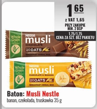 Eurocash Baton: Musli Nestle 35 g oferta