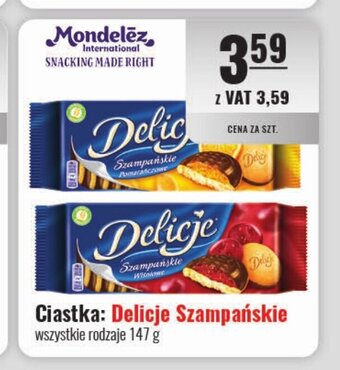 Eurocash Ciastka: Delicje Szampańskie 147 g oferta