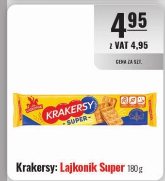 Eurocash Krakersy: Lajkonik Super 180 g oferta