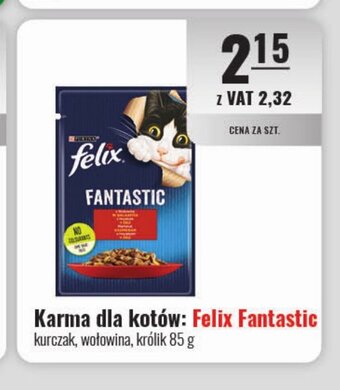 Eurocash Karma dla kotów: Felix Fantastic 85 g oferta