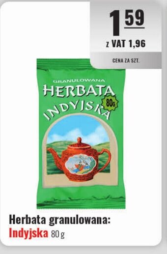 Eurocash Herbata granulowana: Indyjska 80 g oferta