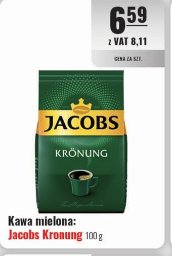Eurocash Kawa mielona: Jacobs Kronung 100 g oferta