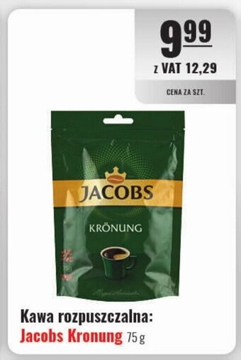 Eurocash Kawa rozpuszczalna: Jacobs Kronung 75 g oferta