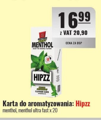 Eurocash Karta do aromatyzowania: Hipzz x 20 oferta