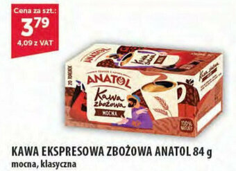 Eurocash KAWA EKSPRESOWA ZBOŻOWA ANATOL 84 g oferta