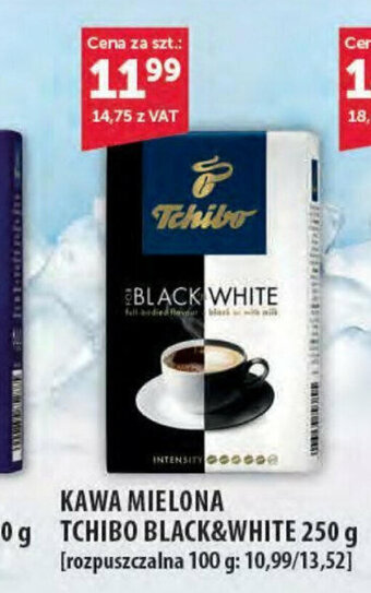 Eurocash KAWA MIELONA TCHIBO BLACK&WHITE 250 g oferta