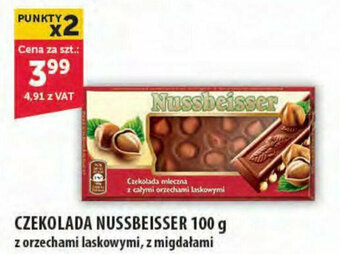 Eurocash CZEKOLADA NUSSBEISSER 100 g oferta