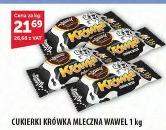Eurocash CUKIERKI KRÓWKA MLECZNA WAWEL 1 kg oferta