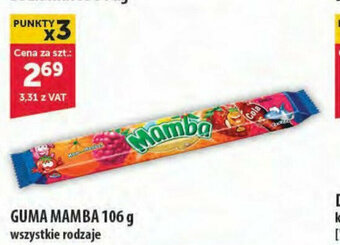 Eurocash GUMA MAMBA 106 g oferta