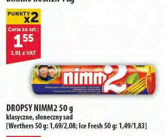 Eurocash DROPSY NIMM2 50 g oferta