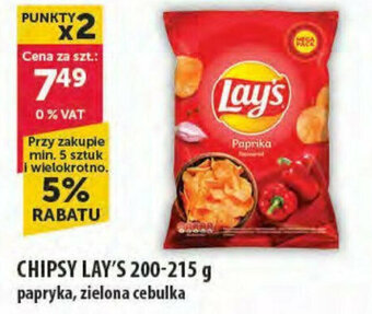 Eurocash CHIPSY LAY'S 200-215 g oferta