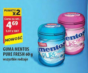Eurocash GUMA MENTOS PURE FRESH 60 g oferta