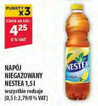 Eurocash NAPÓJ NIEGAZOWANY NESTEA 1,5l oferta