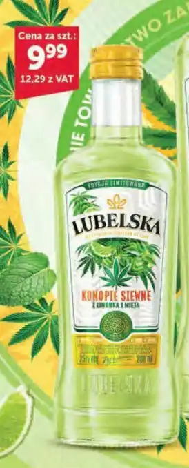 Eurocash LUBELSKA KONOPIE SIEWNE Z LIMONKĄ I MIĘTĄ 25% 0,2l oferta