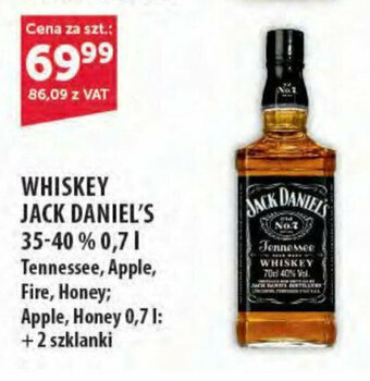 WHISKEY JACK DANIEL'S 35-40% 0,7l