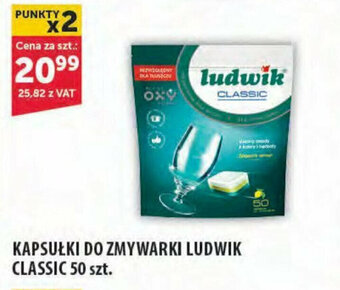 Eurocash KAPSUŁKI DO ZMYWARKI LUDWIK CLASSIC 50 szt. oferta