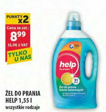 Eurocash ŻEL DO PRANIA HELP 1,55l oferta