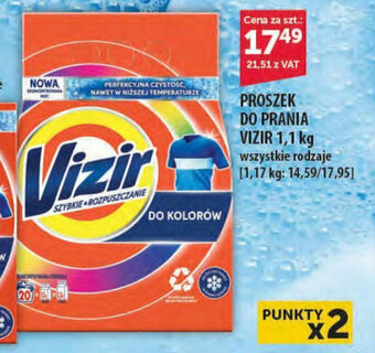 Eurocash PROSZEK DO PRANIA VIZIR 1,1 kg oferta