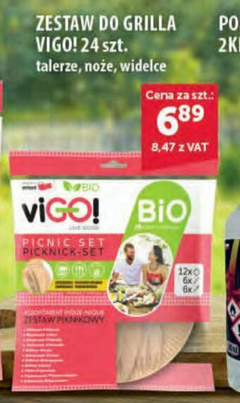 Eurocash ZESTAW DO GRILLA VIGO! 24 szt. oferta