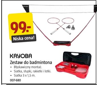 Jula Zestaw do badmintona oferta