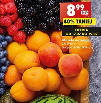 Biedronka Morela 1kg oferta