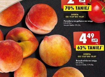 Biedronka Brzoskwinia 1kg oferta