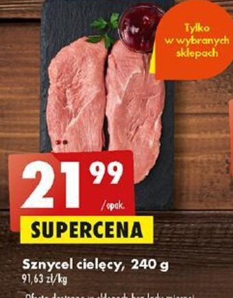 Biedronka Sznycel cielęcy, 240 g oferta