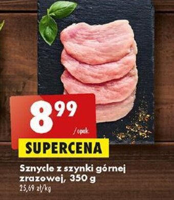 Biedronka Sznycle z szynki górnej zrazowej, 350 g oferta