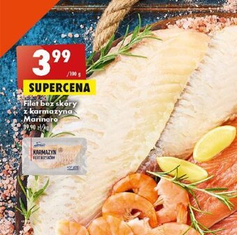 Biedronka Filet bez skóry z karmazyna Marinero 100g oferta