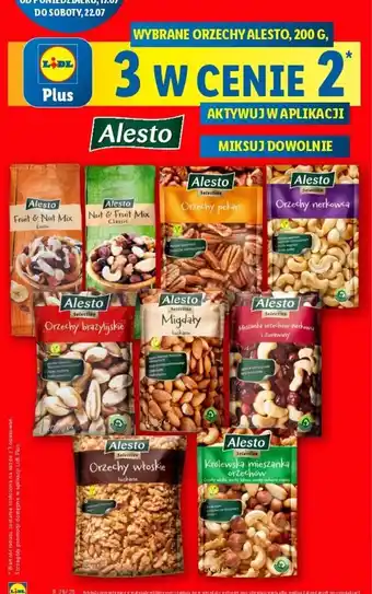 Lidl WYBRANE ORZECHY ALESTO, 200 G, 3 W CENIE 2 oferta