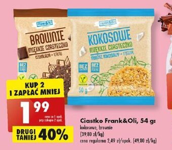 Biedronka Ciastko Frank&Oli, 54 g oferta