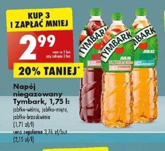 Biedronka Napój niegazowany Tymbark, 1,75 l oferta