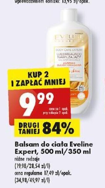 Biedronka Balsam do ciała Eveline Expert, 500 ml/350 ml oferta