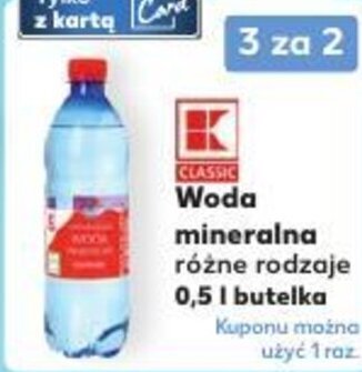 Kaufland Woda mineralna 0,5 l oferta