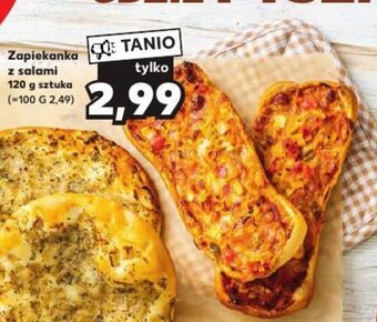 Kaufland Zapiekanka z salami 120 g oferta