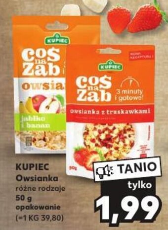 Kaufland KUPIEC Owsianka 50 g oferta