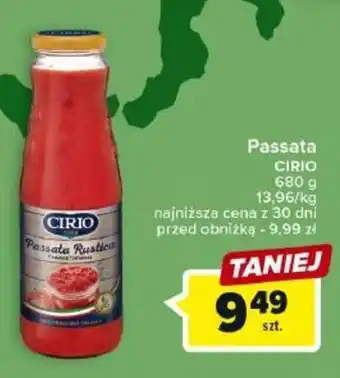 Carrefour Passata CIRIO 680g oferta